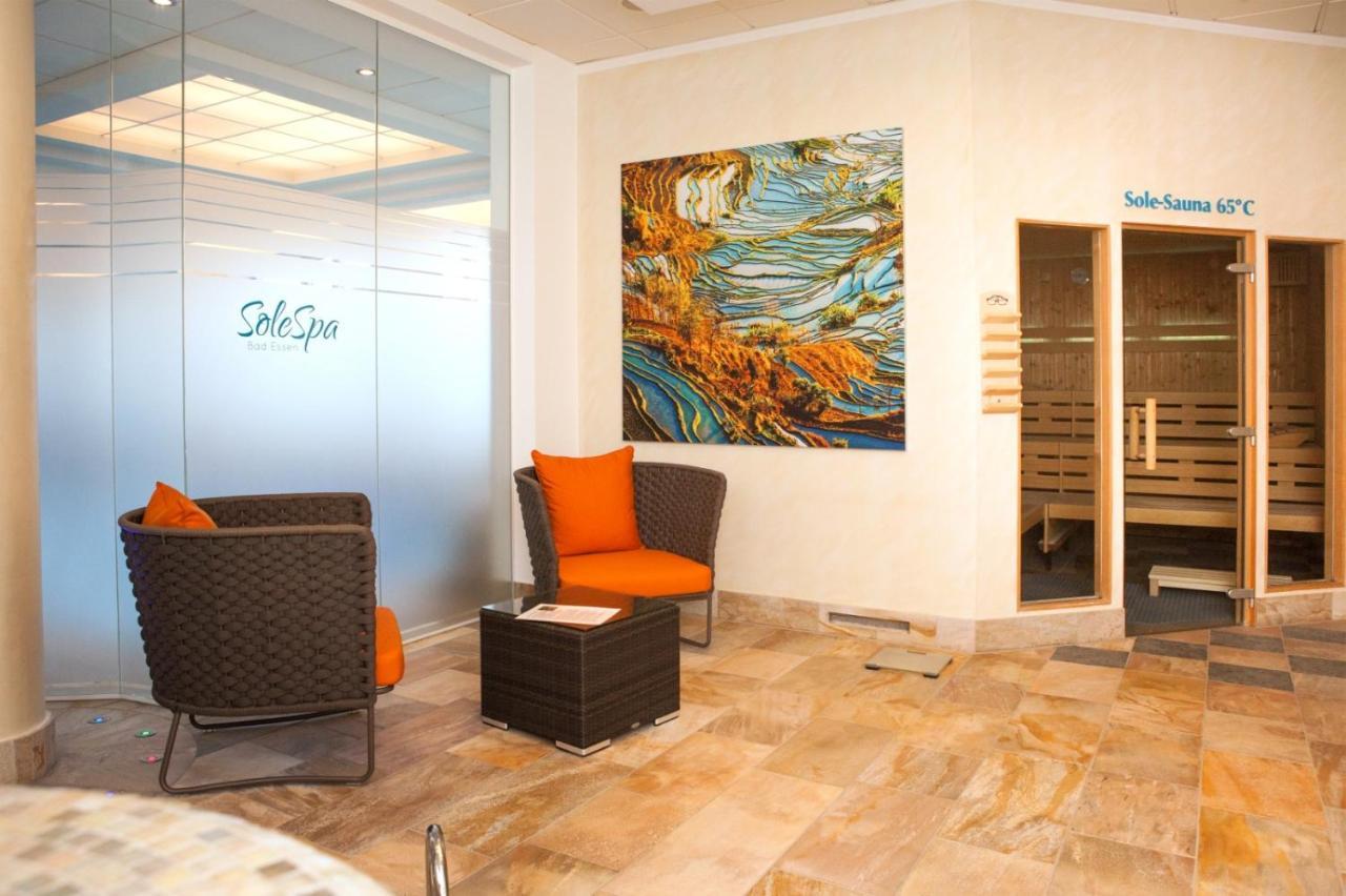 Luxurioeses Wellnes Apartment Bad Essen Buitenkant foto